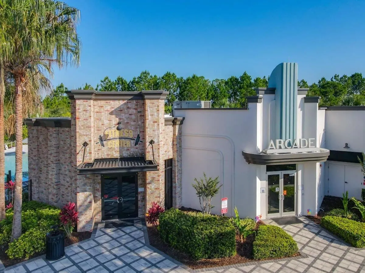 Superb Thematic Home With Console And Private Garage Near Disney Davenport